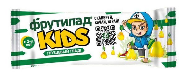 Изображение товара Батончик Фрутилад Kids грушевый град 25г Батончик Фрутилад Kids грушевый град 25г фотография