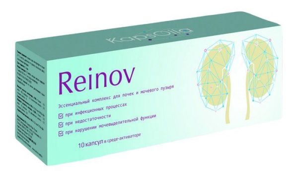 Изображение товара Reinov комплекс для почек и мочевого пузыря Сашера-Мед 10 капсул в среде-активаторе Reinov комплекс для почек и мочевого пузыря Сашера-Мед 10 капсул в среде-активаторе фотография