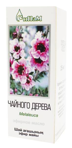 Изображение товара Эфирное масло Чайное дерево Синам 15мл Эфирное масло Чайное дерево Синам 15мл фотография