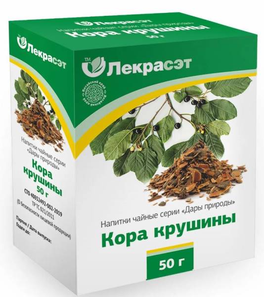 Крушина (кора), 50 г фотография
