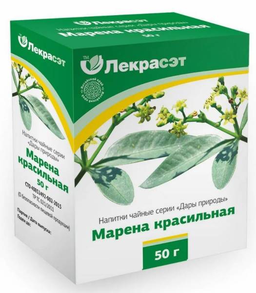 Марена, корневища и корни, 50 г (Лекра-сэт) фотография